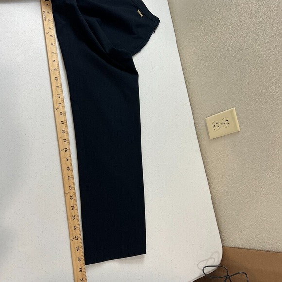 ST. John Sport Women's Activewear Pant Elastic Waist Side Zip Navy‎ Blue Size 4 - Picture 11 of 15